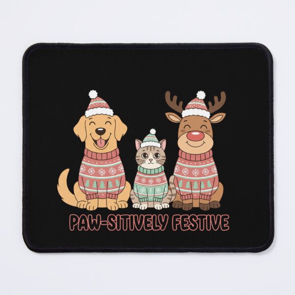 Item preview, Paw-sitively Festive designed and sold by WeranovDesign.