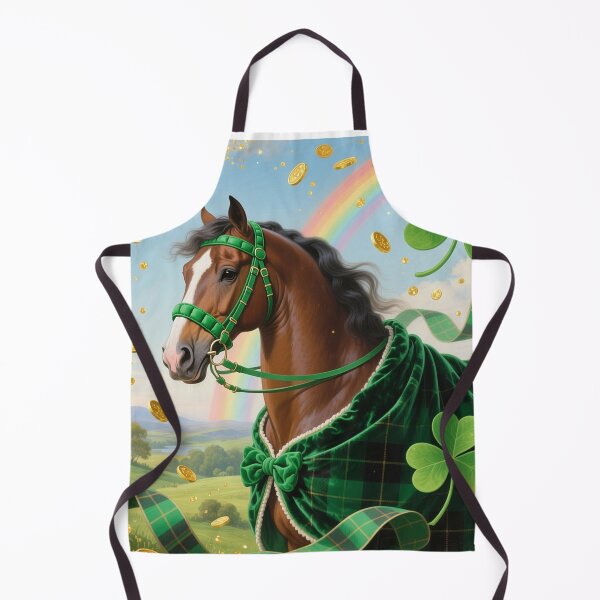 Item preview, St. Patrick's Day horse designed and sold by Talpha.