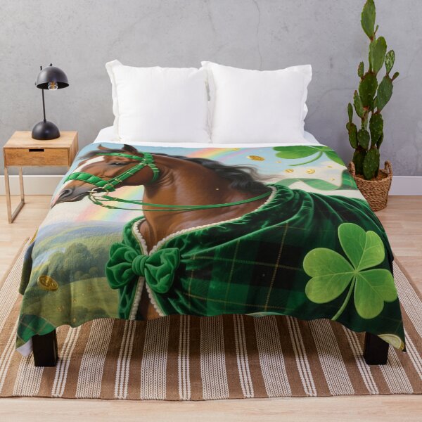 Item preview, St. Patrick's Day horse designed and sold by Talpha.