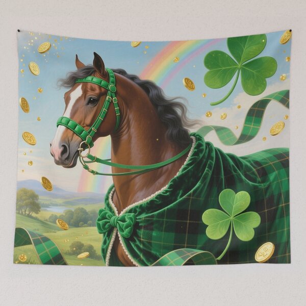 Item preview, St. Patrick's Day horse designed and sold by Talpha.