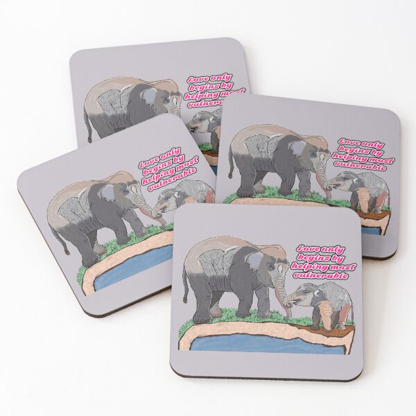 Item preview, Elephants show protecting all vulnerable works designed and sold by reallypathetic.