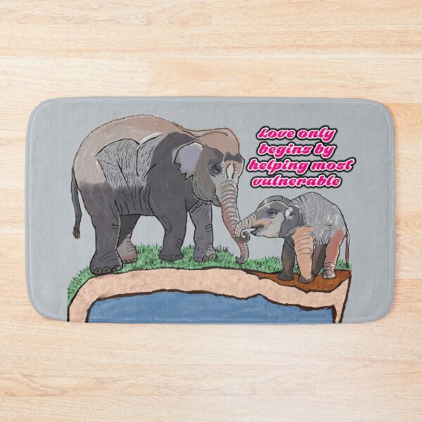 Item preview, Elephants show protecting all vulnerable works designed and sold by reallypathetic.