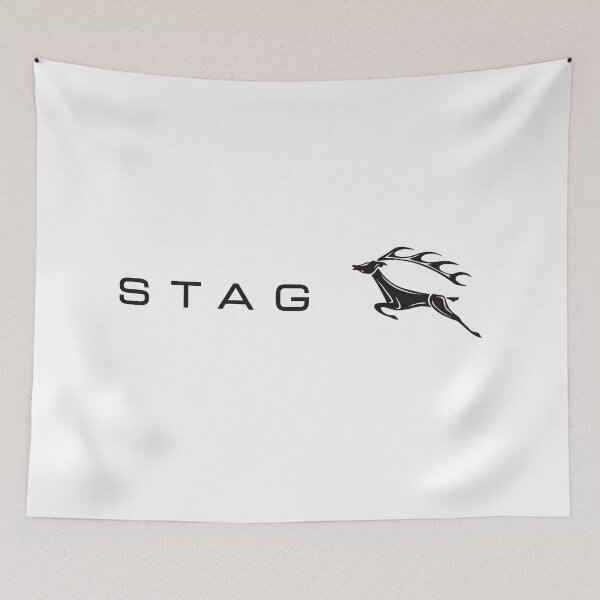 Item preview,  Triumph Stag V8 emblem - black print designed and sold by retropetrol.