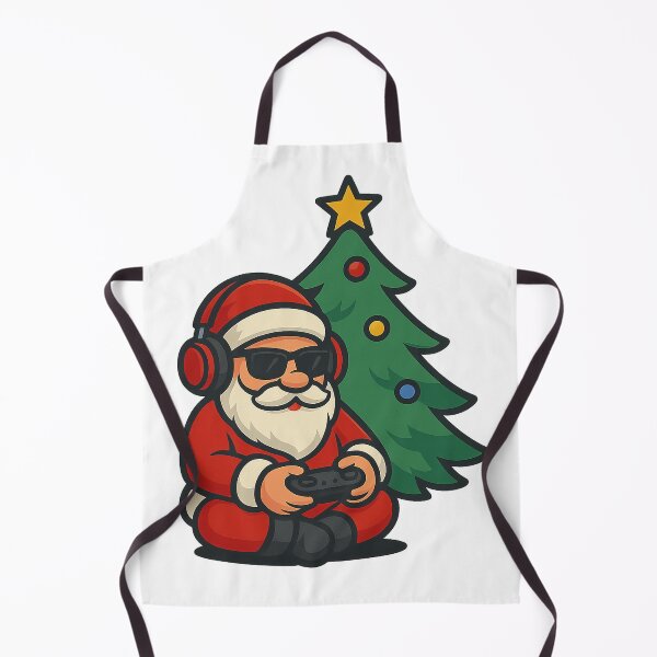 Item preview, Gamer Santa Claus Christmas tree designed and sold by Radixbarny.