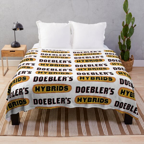 Item preview, Vintage Doebler's Hybrids Seed Corn emblem designed and sold by retropetrol.