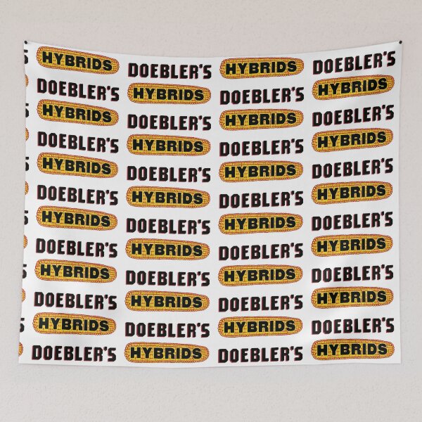 Item preview, Vintage Doebler's Hybrids Seed Corn emblem designed and sold by retropetrol.