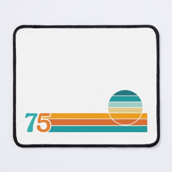 Item preview, Retro Sunset + Stripes 75 designed and sold by NataliePaskell.