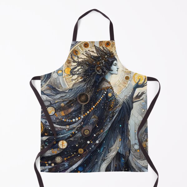 Item preview, Cailleach, Spirit of Winter | Celtic Goddess of Frost and Storm designed and sold by Stoneflower-Art.