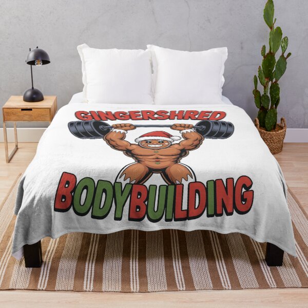 Item preview, Gingershred Bodybuilding Funny Gifts Idea for Christmas Gym Lovers and Holiday Workout Fans designed and sold by SkymarArt.