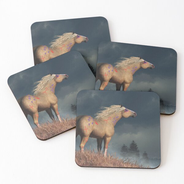 Item preview, Palomino War Horse designed and sold by Daniel Eskridge.