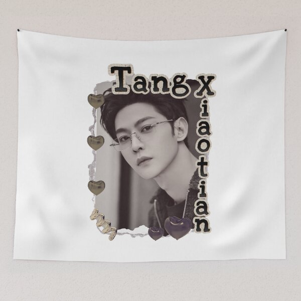 Item preview, Tang Xiaotian (唐晓天) Chinese Actor Cdrama Chinese Entertainment Scrapbook Collage Cozy Y2K Vintage Design designed and sold by HELL0WBELLO.