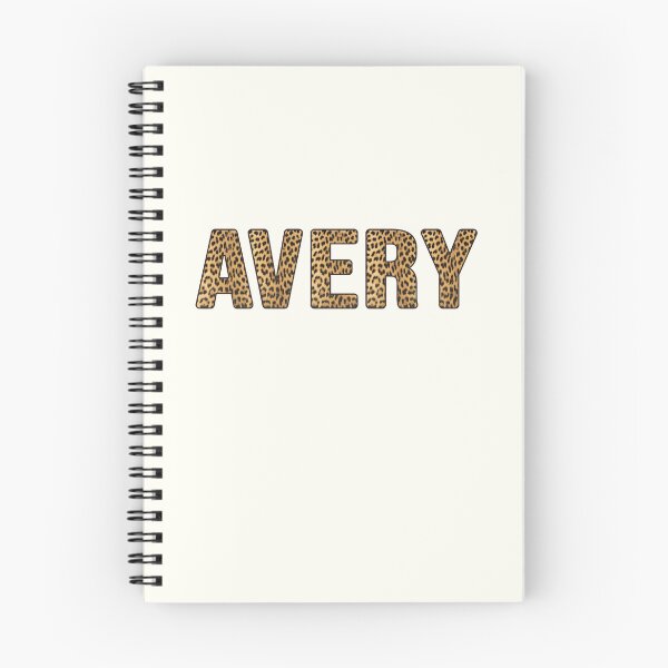 Item preview, Avery Name Leopard Print designed and sold by Jeallan Designs.