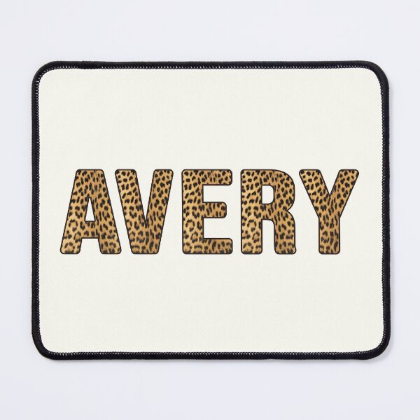 Item preview, Avery Name Leopard Print designed and sold by Jeallan Designs.