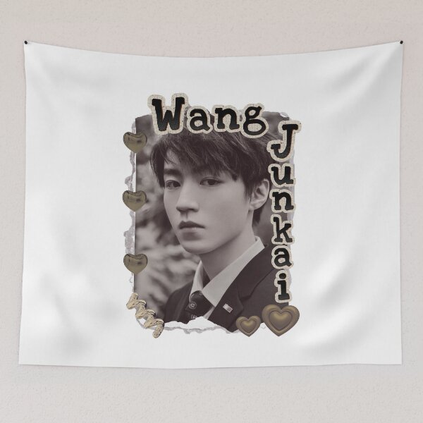 Item preview, Wang Junkai (王俊凯) (Karry Wang) Chinese Actor Cdrama Chinese Entertainment Scrapbook Collage Cozy Y2K Vintage Design designed and sold by HELL0WBELLO.