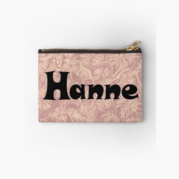 Item preview, Hanne Name Design - Cute Font, Minimalist, with Black Lettering :) designed and sold by Myriel-Myriel.