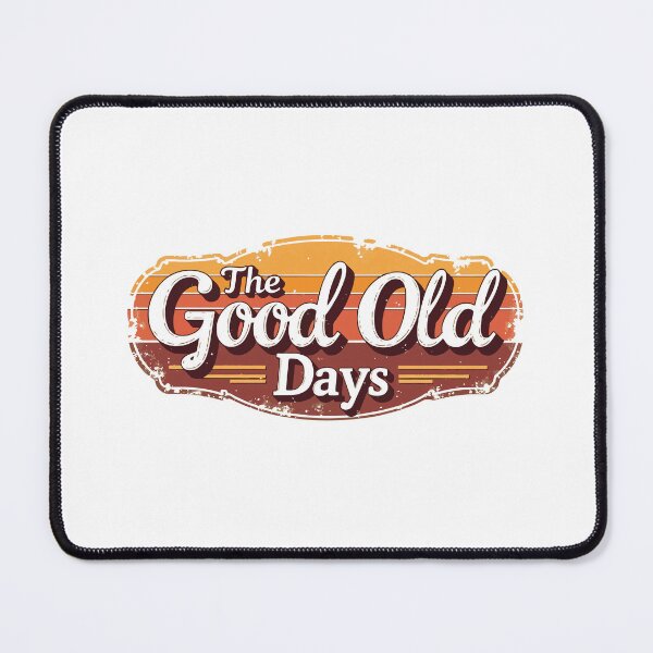 Item preview, The Good Old Days Vintage Distressed T-Shirt | Retro 70s Nostalgia Tee designed and sold by Design-Pro-21.