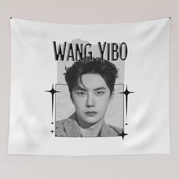 Item preview, Wang Yibo (王一博) Chinese Actor Cdrama Chinese Entertainment Scrapbook Collage Cozy Y2K Vintage Design designed and sold by HELL0WBELLO.