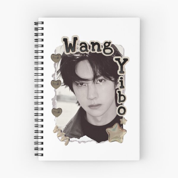 Item preview, Wang Yibo (王一博) Chinese Actor Cdrama Chinese Entertainment Scrapbook Collage Cozy Y2K Vintage Design designed and sold by HELL0WBELLO.