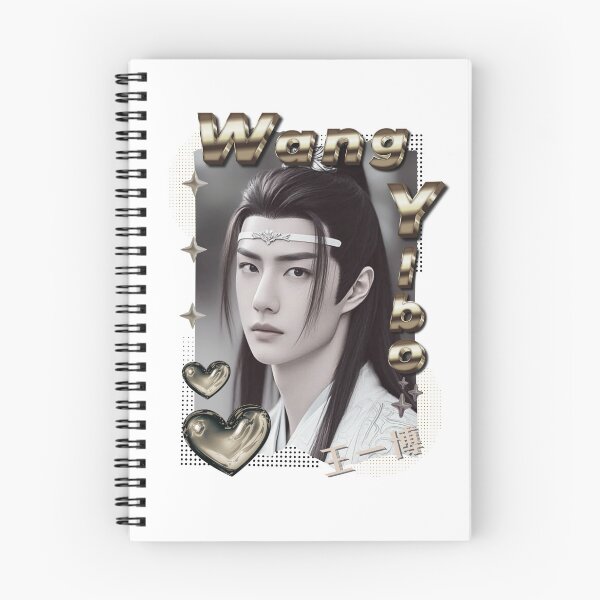 Item preview, Wang Yibo (王一博) Chinese Actor Cdrama Chinese Entertainment Scrapbook Collage Cozy Y2K Vintage Design designed and sold by HELL0WBELLO.