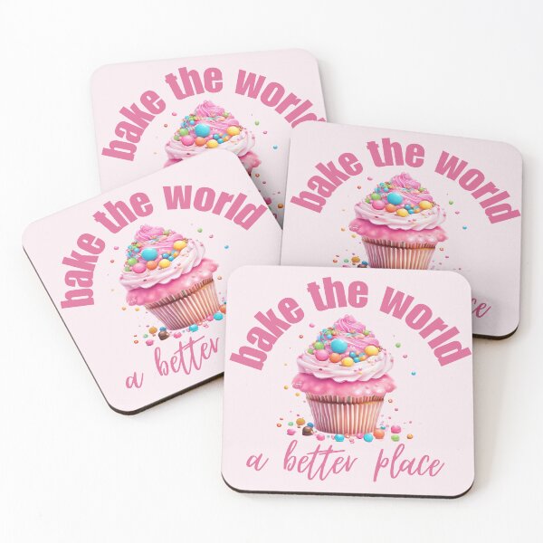 Item preview, Bake the World, Cupcake Lovers, Sweet Pink Cupcake, Pink Muffin designed and sold by KolorellaS.