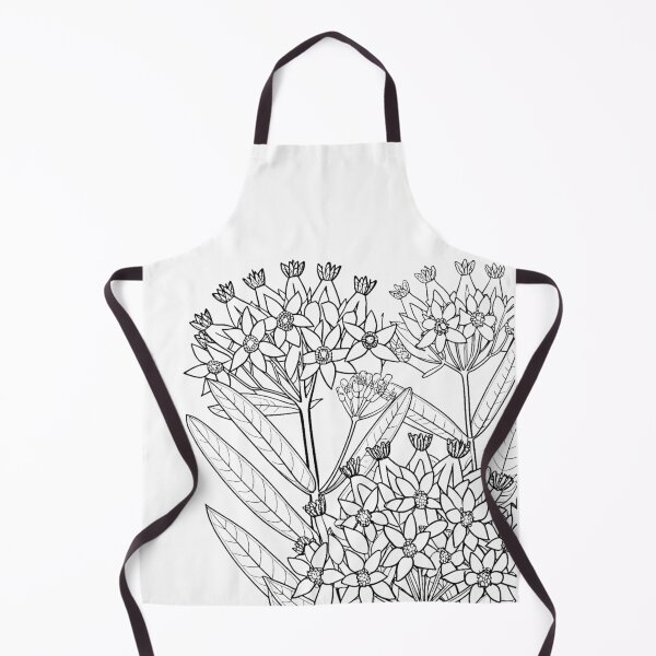 Item preview, Milkweed - Native Plants Coloring designed and sold by NativePlantsColoringBooks.com.