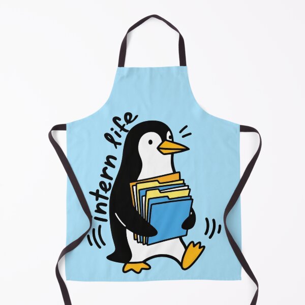 Item preview, Cute Penguin Intern Carrying Folders designed and sold by Animepic222.