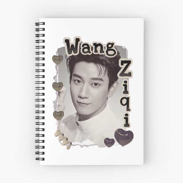 Item preview, Wang Ziqi (王子奇) (Xin Qi) Chinese Actor Cdrama Chinese Entertainment Scrapbook Collage Cozy Y2K Vintage Design designed and sold by HELL0WBELLO.