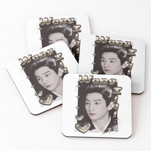 Item preview, Wang Ziqi (王子奇) (Xin Qi) Chinese Actor Cdrama Chinese Entertainment Scrapbook Collage Cozy Y2K Vintage Design designed and sold by HELL0WBELLO.