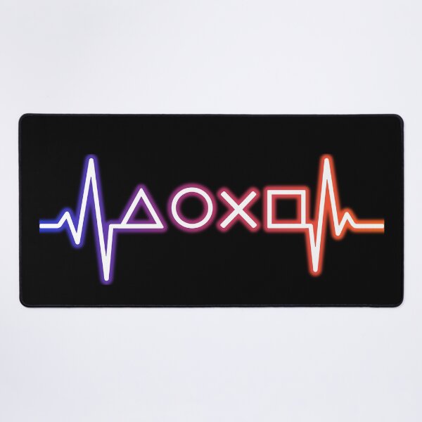 Item preview, Neon Gaming Heartbeat Symbol Design - Colorful Gamer Icon Pulse Art for Gamers and Esports Fans designed and sold by BrainBubbleArt.