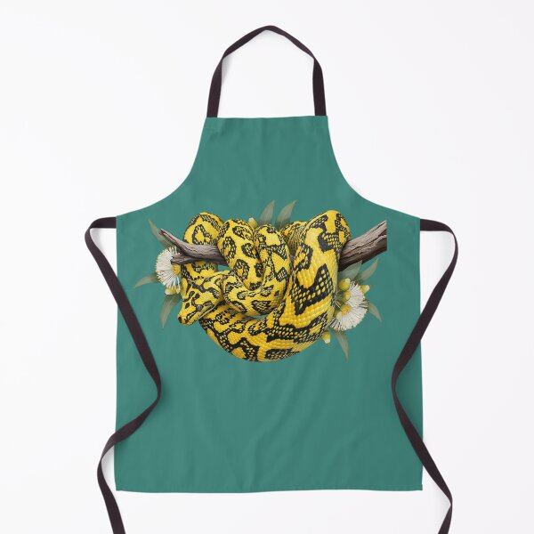 Item preview, Carpet Python with Eucalyptus Blossoms designed and sold by BirdsnStuff.