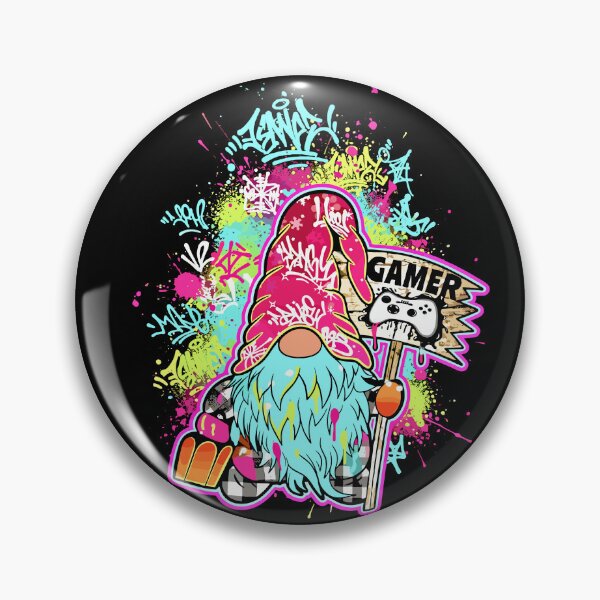 Item preview, Gamer gnome street art design | Urban Graffiti Gamer Gnome designed and sold by Ascooepics.