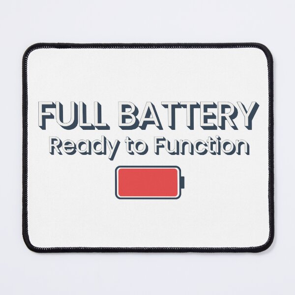 Item preview, Full Battery Ready to Function Energy Illustration designed and sold by ade-datt.