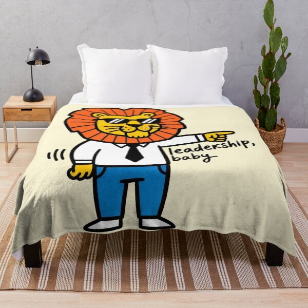 Item preview, Cool Lion Boss Leadership Cartoon designed and sold by Animepic222.