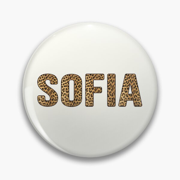 Item preview, Sofia Name Leopard Print designed and sold by Jeallan Designs.