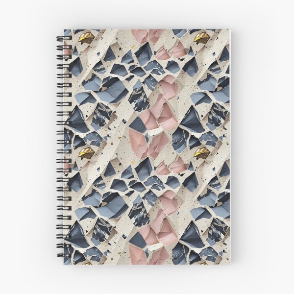 Item preview, Modern Travertine Terrazzo Mineral Pattern designed and sold by SketchNStyle.