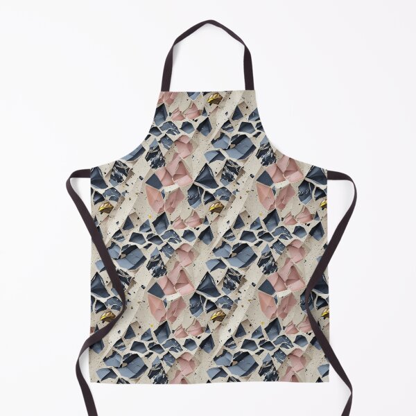 Item preview, Modern Travertine Terrazzo Mineral Pattern designed and sold by SketchNStyle.