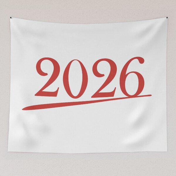 Item preview, Happy New Year 2026 - Merry Christmas designed and sold by Wolagno.