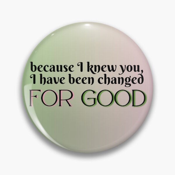 Item preview, Wicked For Good designed and sold by lackingallgrace.