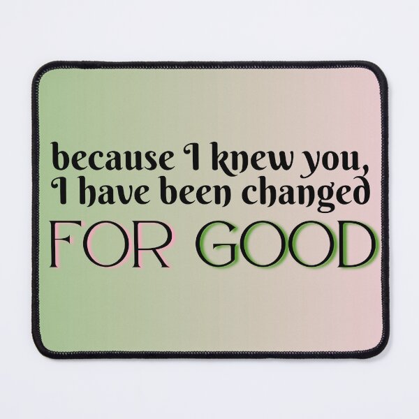 Item preview, Wicked For Good designed and sold by lackingallgrace.