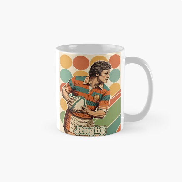 Item preview, Retro Rugby Power: Vintage Athlete in Action designed and sold by ForeverPrintsOK.
