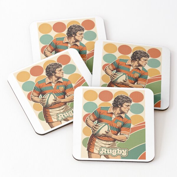 Item preview, Retro Rugby Power: Vintage Athlete in Action designed and sold by ForeverPrintsOK.