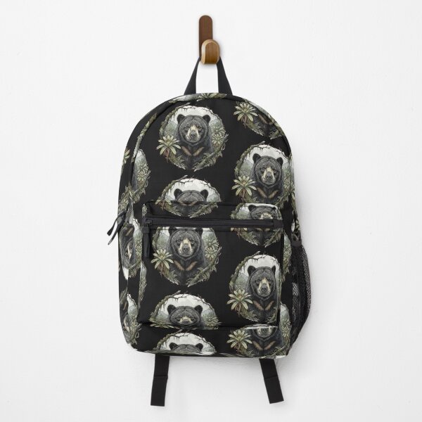 Item preview, Andean Bear in the Wild – Detailed Nature Wildlife Illustration designed and sold by Royalsticker.