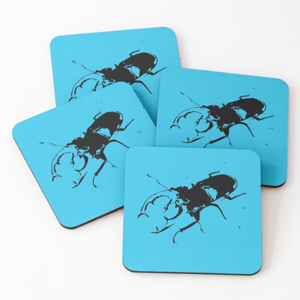 Item preview, Stag beetle – Stencil with magnificent antlers / Swiss Artwork Photography designed and sold by Raphael Wolf.