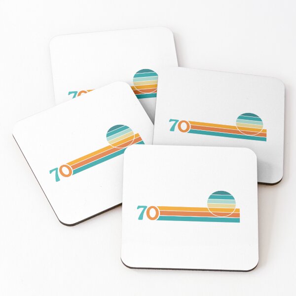 Item preview, Retro Sunset + Stripes 70 designed and sold by NataliePaskell.