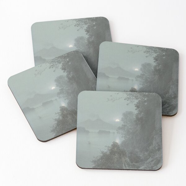 Item preview, Virgil's Tomb with a View of the Bay of Naples in the Moonlight designed and sold by AnimaliaStar.