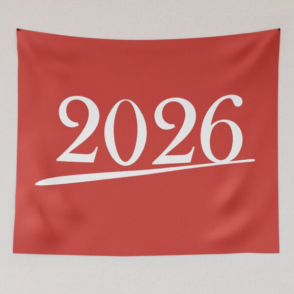 Item preview, Happy New Year 2026 - Merry Christmas designed and sold by Wolagno.