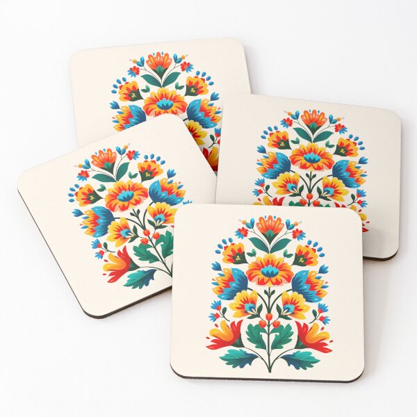 Item preview,  Polish Folk Flowers  designed and sold by xiao xuans.