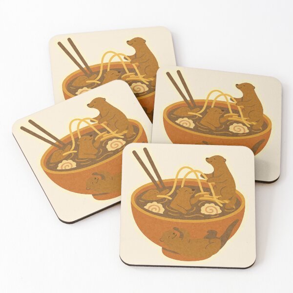 Item preview, Otter Ramen Bath designed and sold by Tiny Joy World.
