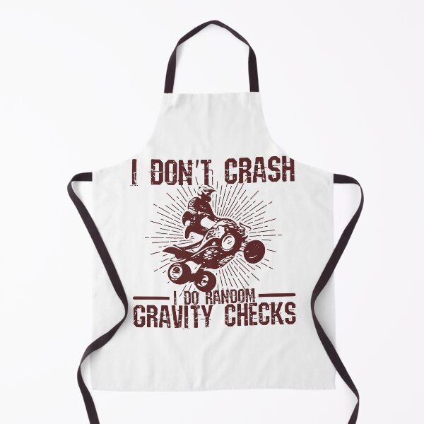Item preview, I Don’t Crash – I Do Random Gravity Checks – Funny ATV Rider Design designed and sold by JA World - Art & Design.