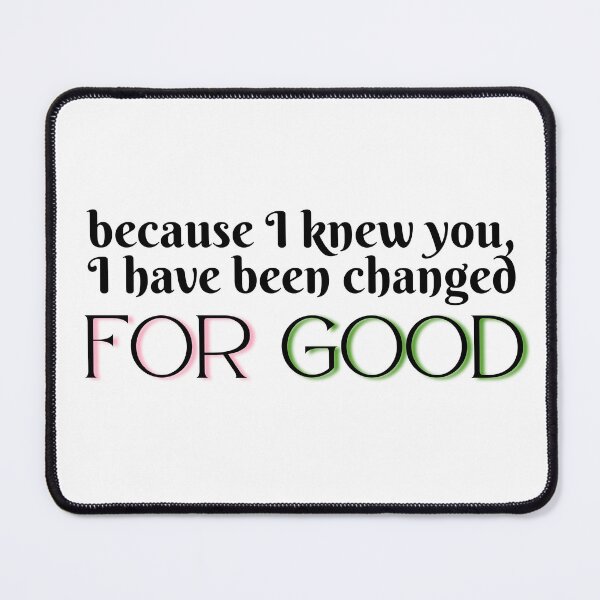 Item preview, Wicked For Good designed and sold by lackingallgrace.